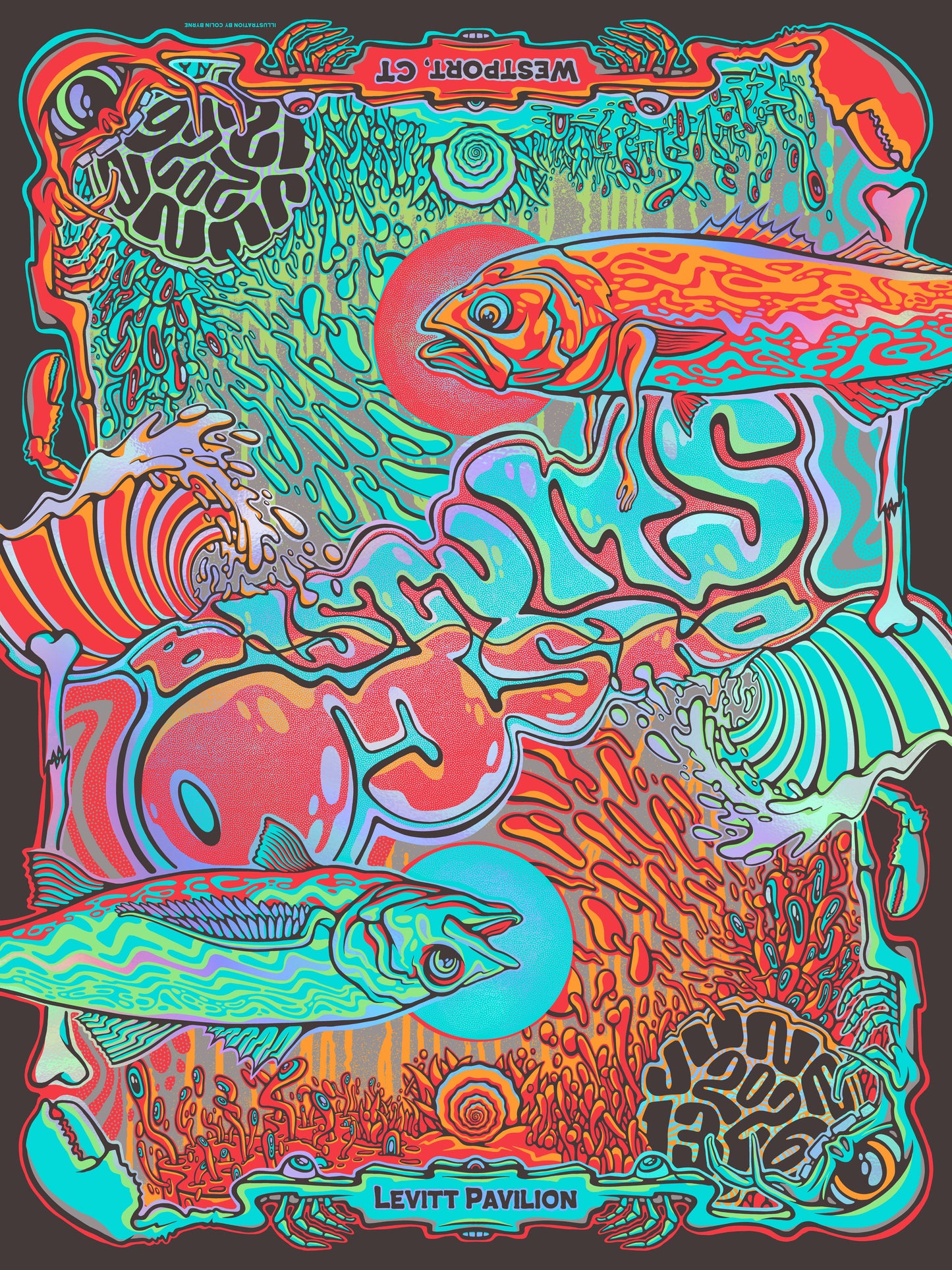 6/12-6/13/26 Westport CT Poster by Colin Byrne