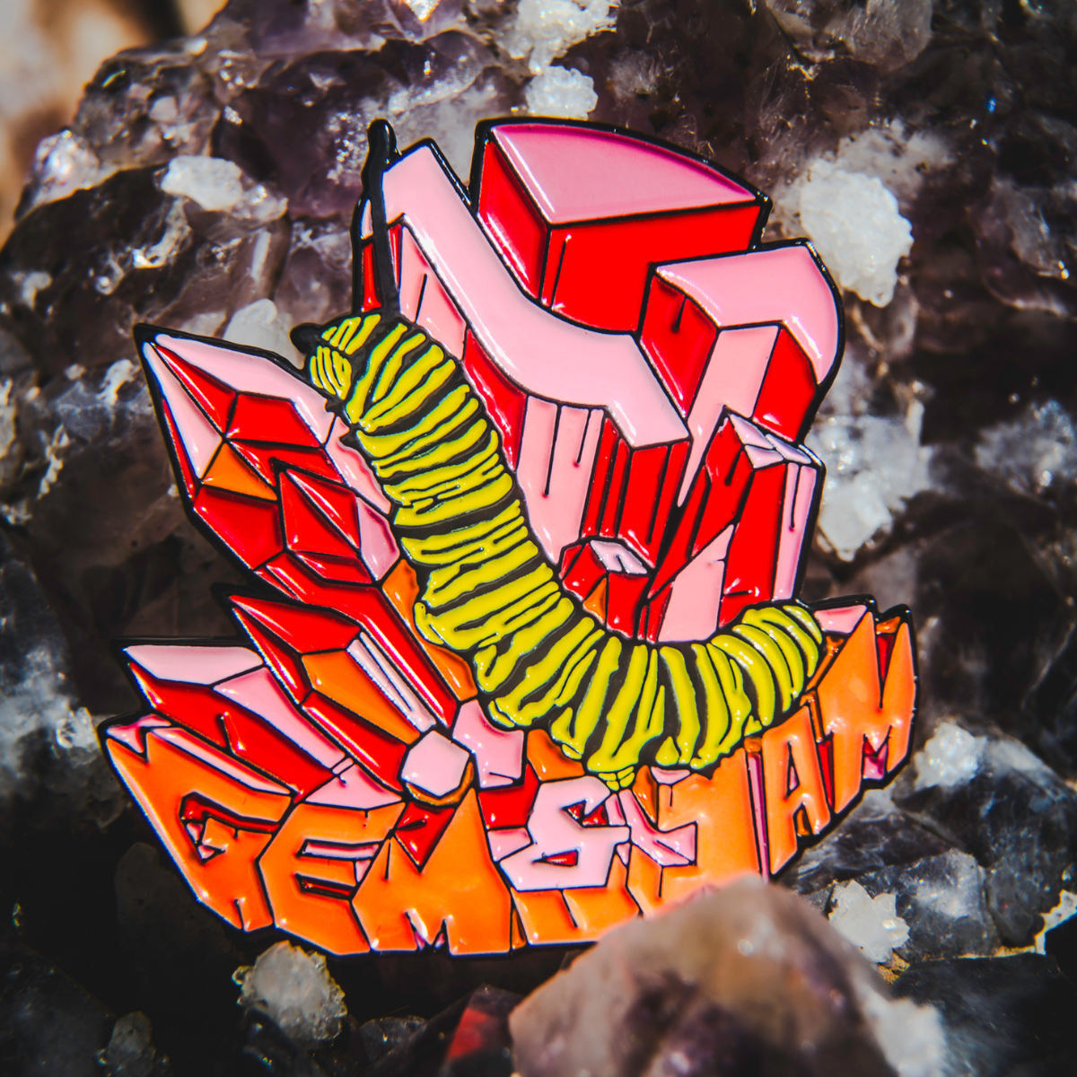 Gem & Jam pin