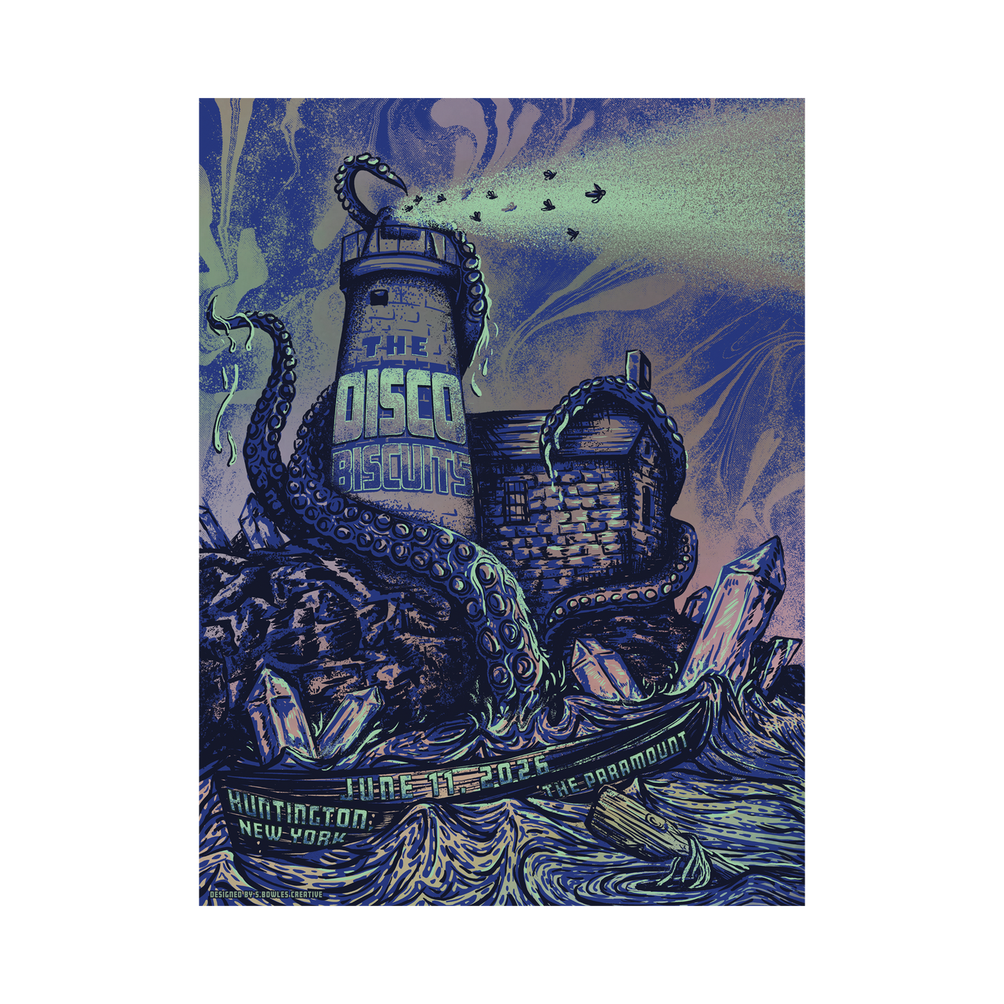 6/11/26 Huntington NY Show Poster
