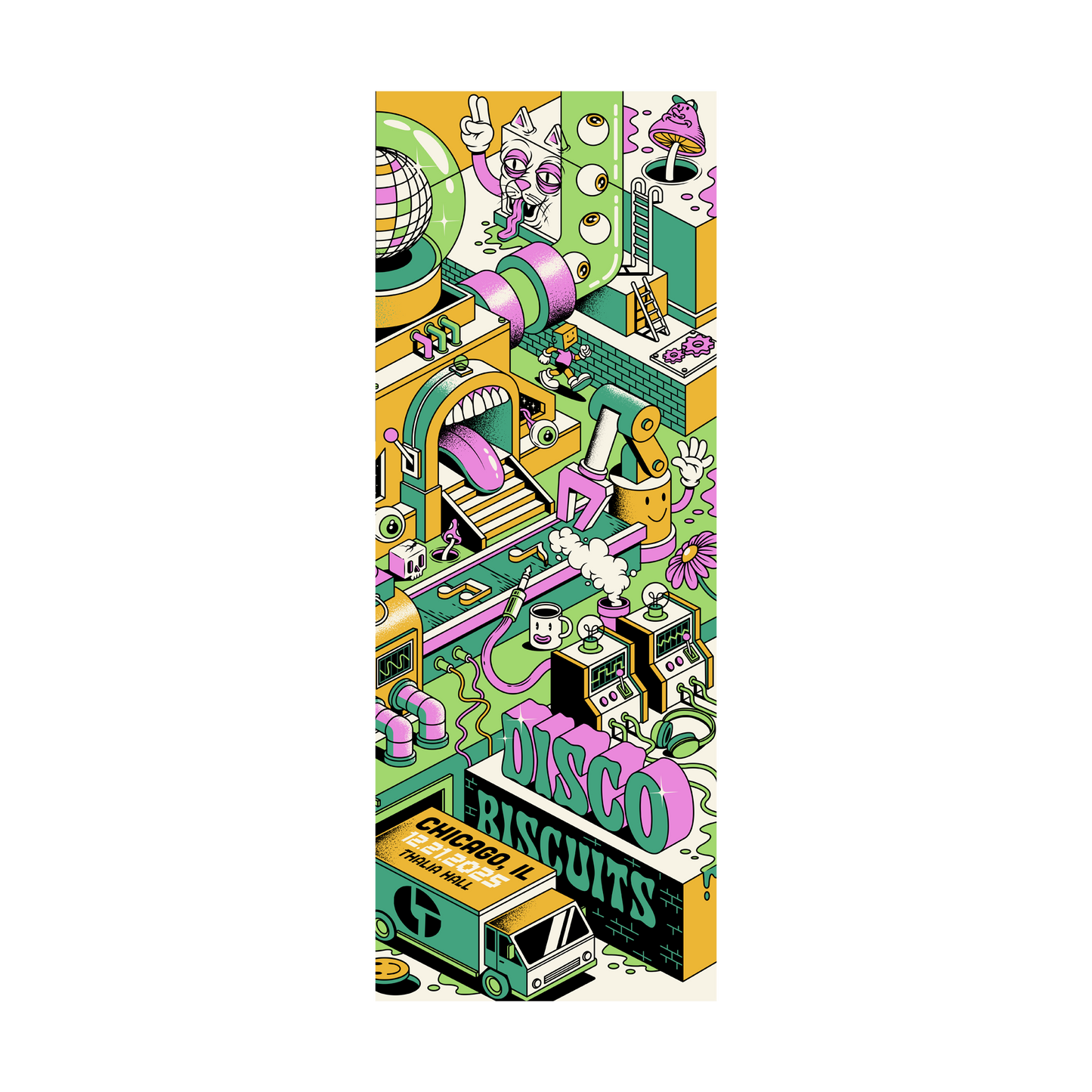 12/21/25 Chicago IL Show Poster