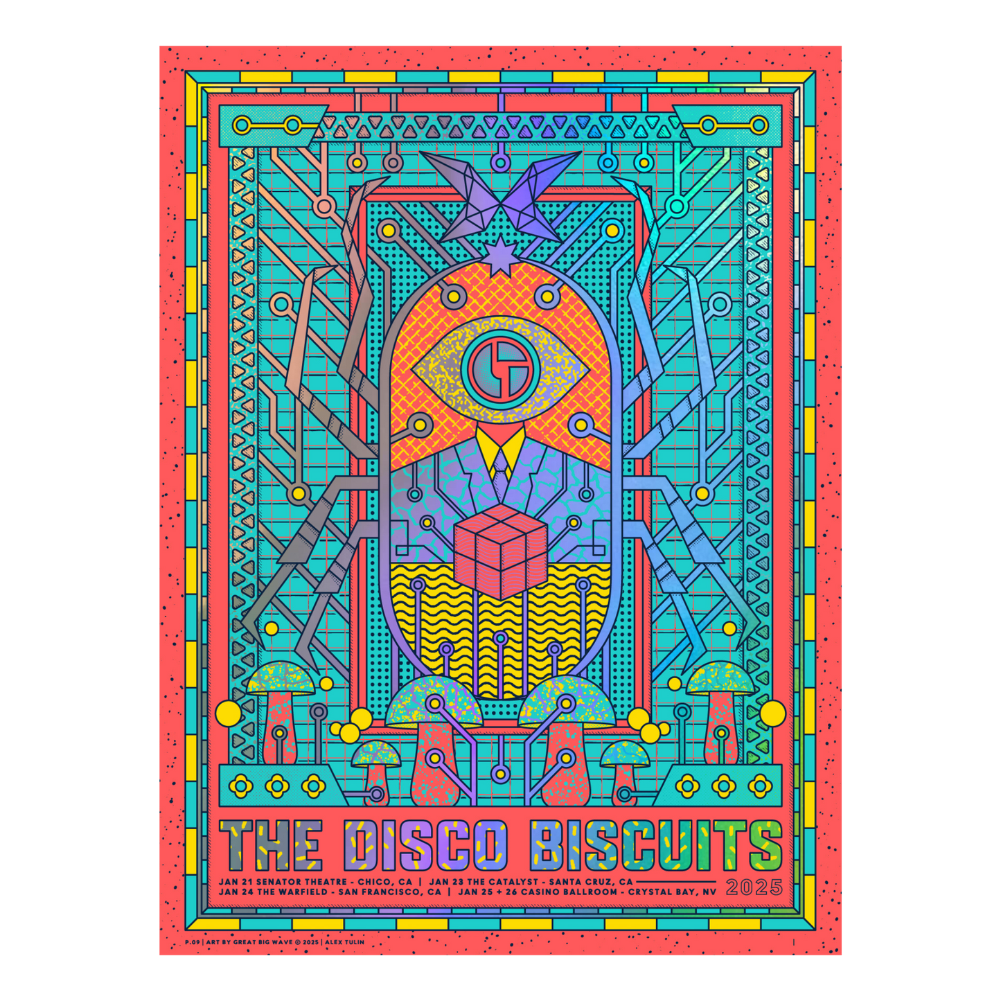 1/21-1/26/25 Tour Poster