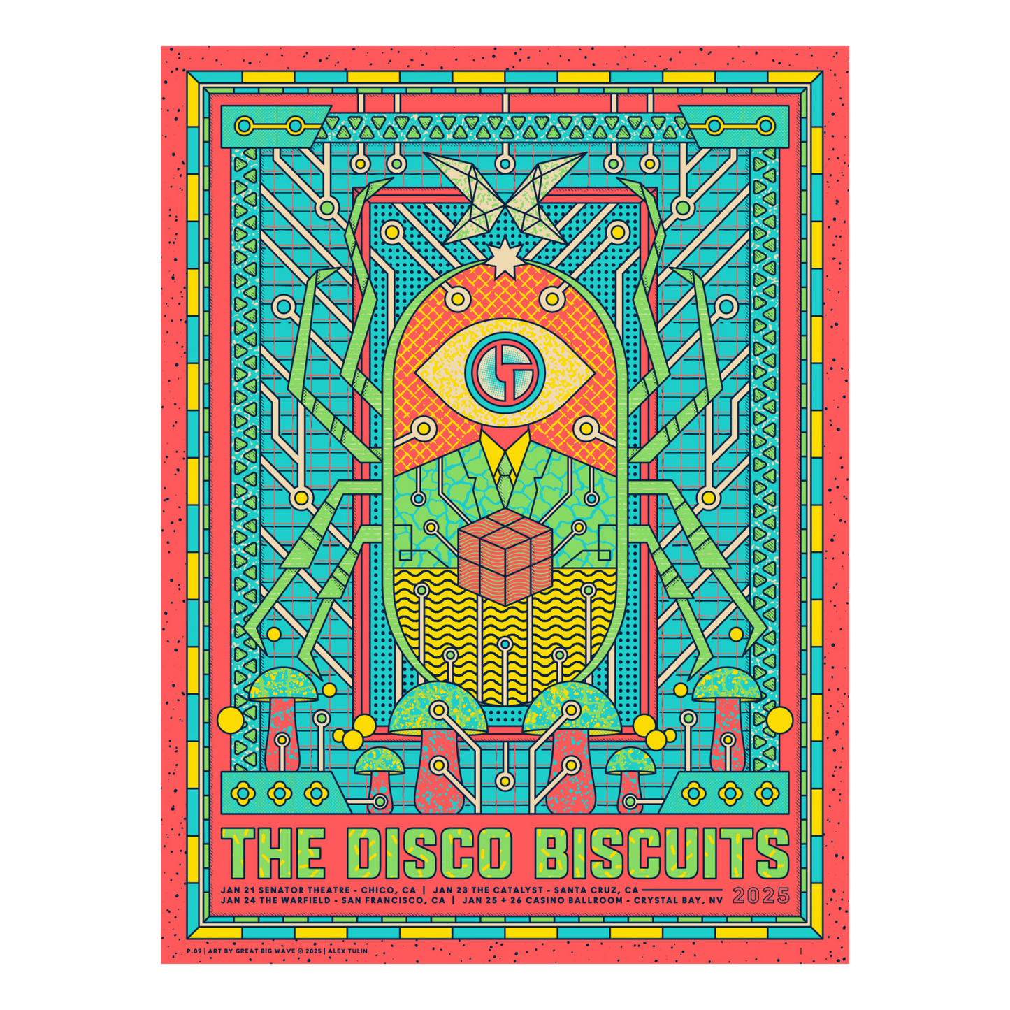 1/21-1/26/25 Tour Poster