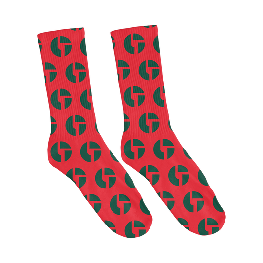 Holiday Logo Socks