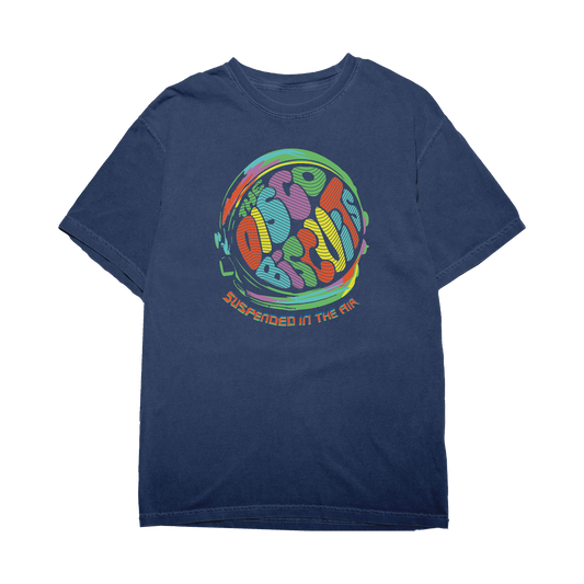 Suspended In Space Tee - True Navy