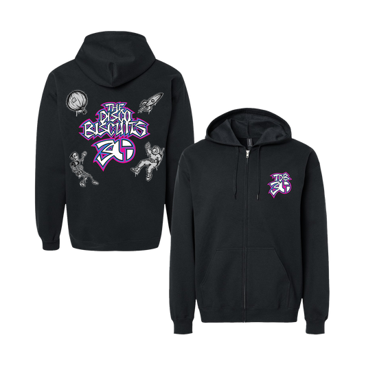 TDB30 Zip Up Hoodie