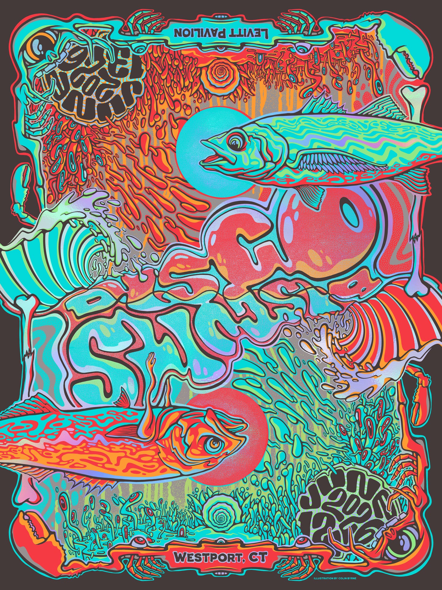 6/12-6/13/26 Westport CT Poster by Colin Byrne