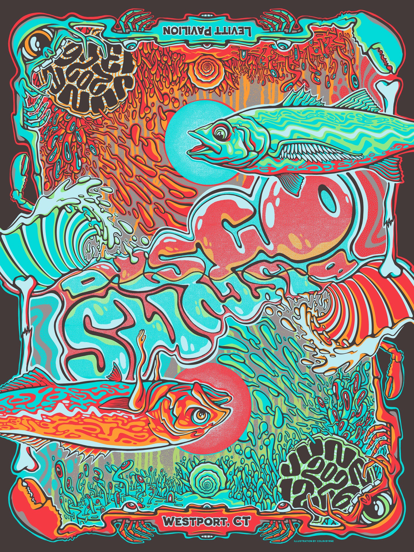 6/12-6/13/26 Westport CT Poster by Colin Byrne
